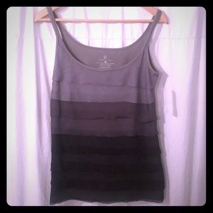 🆕 Ny & Co. Shades of Black & Gray Tank Top